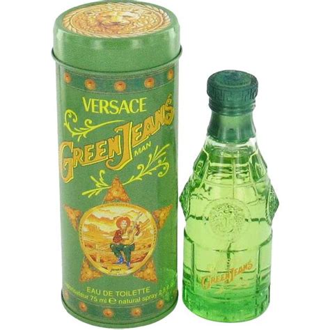 green jeans versace for sale|versace cologne green bottle.